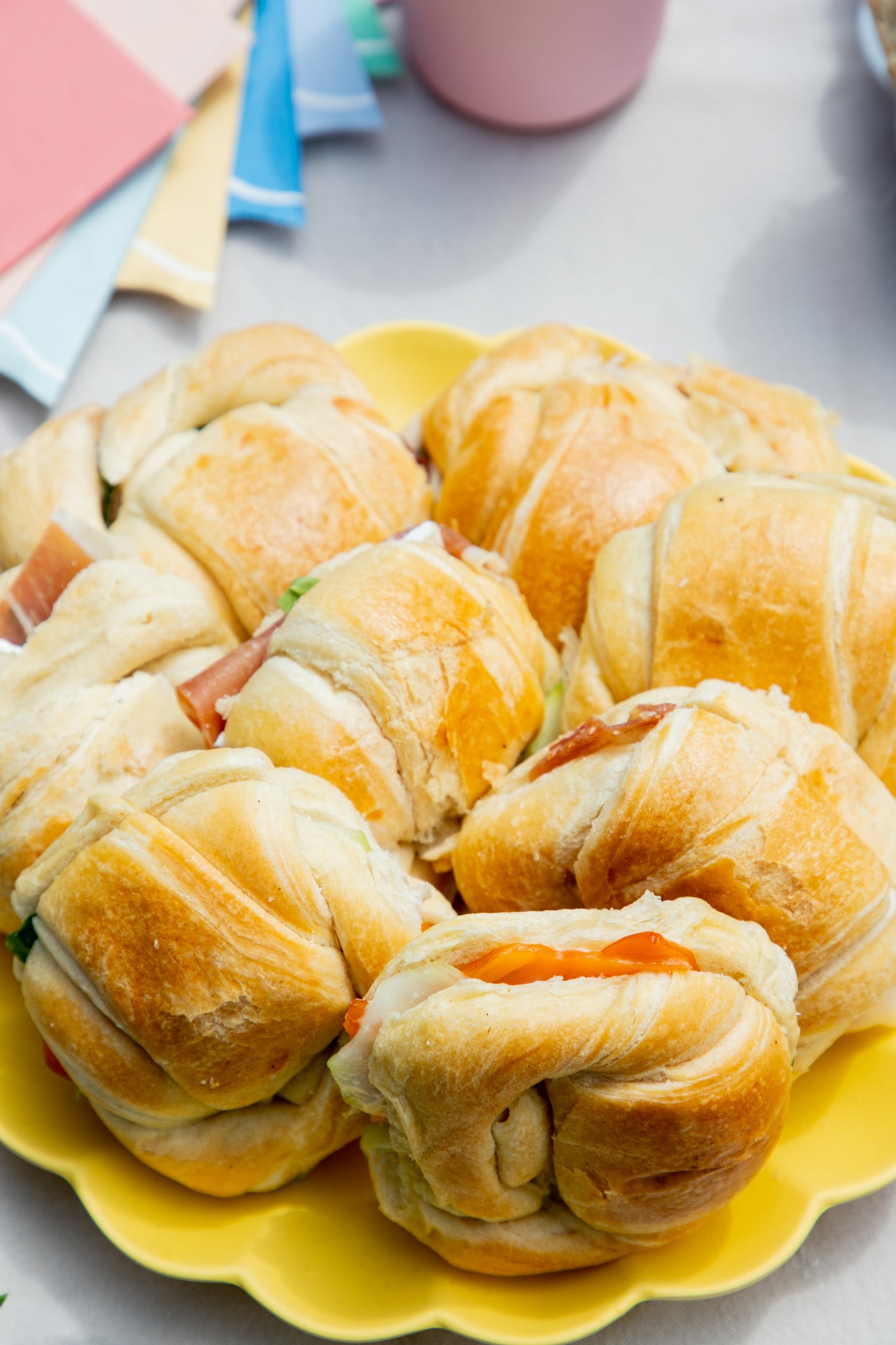 CROISSANT BOX FAMILIAR - 50un 3 sabores